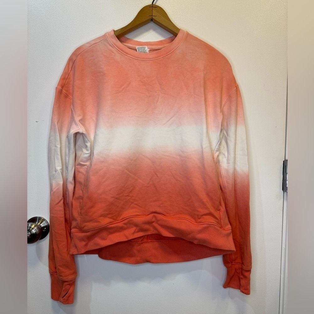 All in Motion Peach Crewneck Sweatshirt Athletic Attire Women’s Size XS